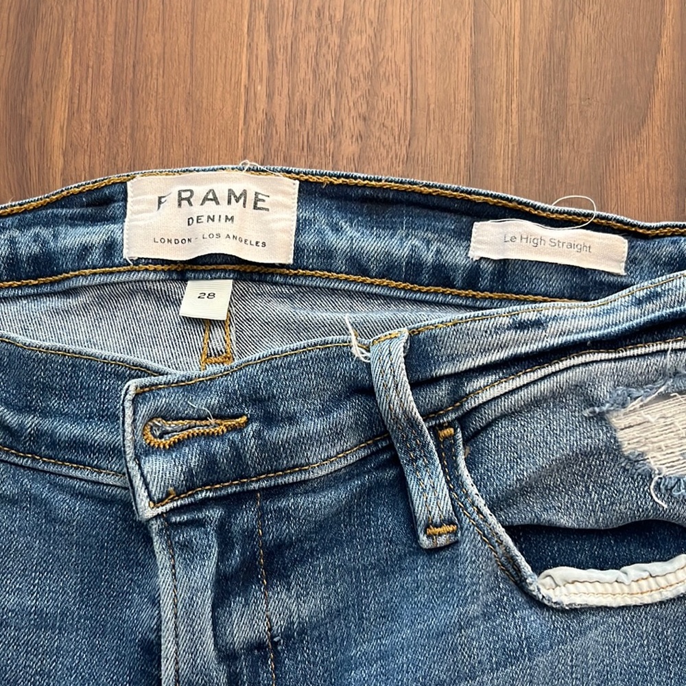 Frame le high straight 28